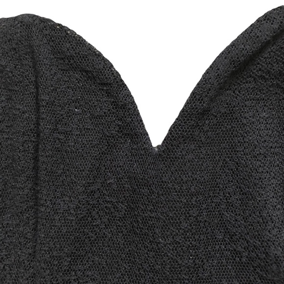 TALULA ARITZIA Black lace Tube Top - Picture 4 of 16